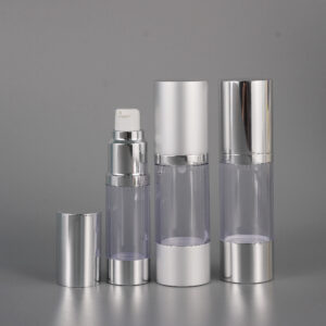 30ml Aluminum Silver Airless Bottle