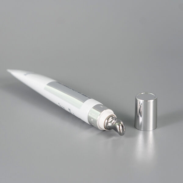 15g eye cream tube with zinc alloy applicator r t19a05