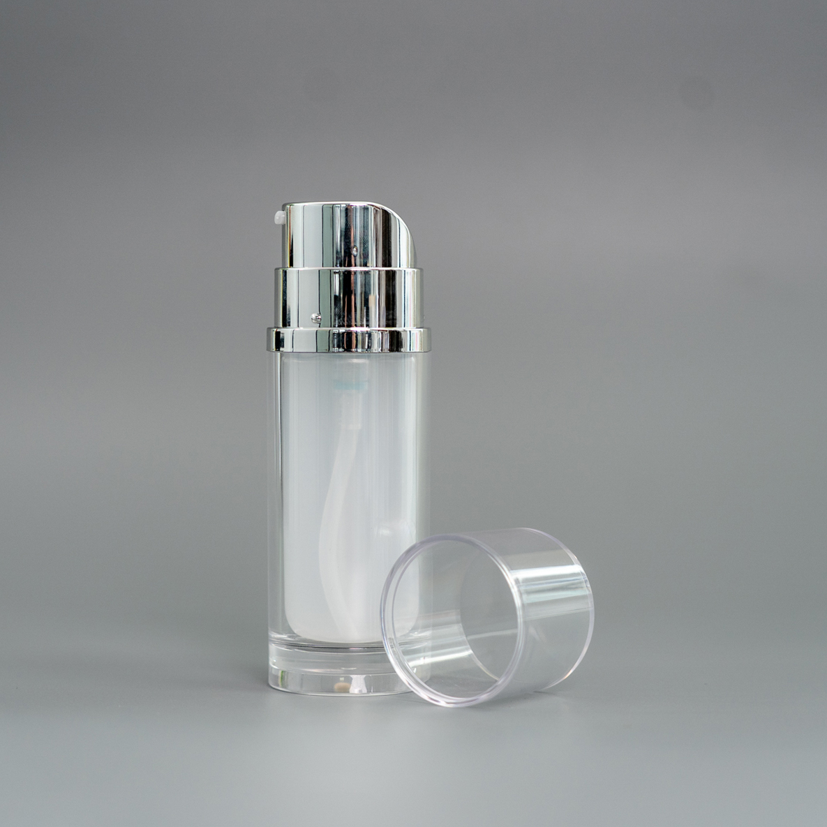 Dual chamber cosmetic bottle R-AS01-P10 - Ruispack