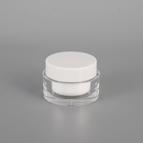 Luxury Clear Cream Jar (3)