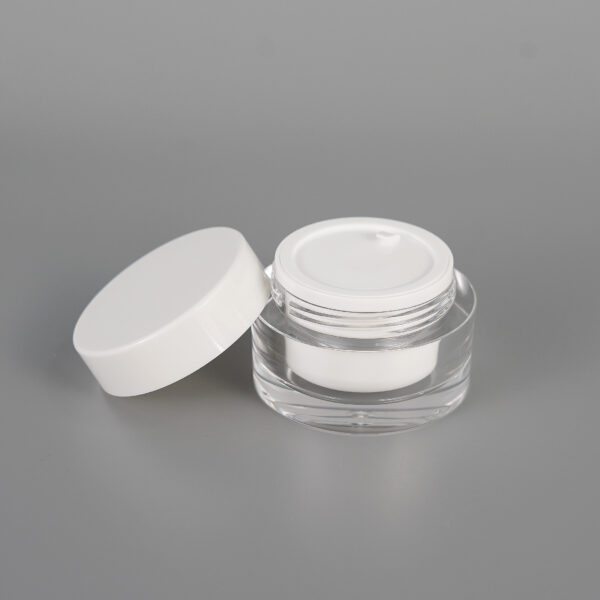 Luxury Clear Cream Jar (4)