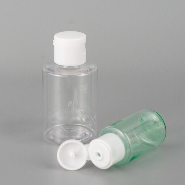 small plastic flip top cap bottle (4)