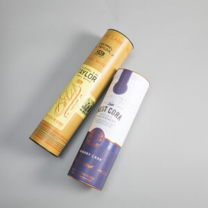 Customized 750ml Wine Gift Kraft Paper Tubes (4)