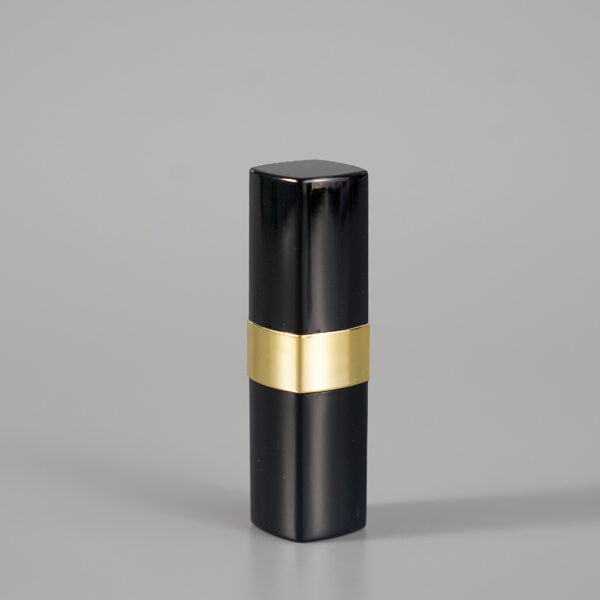 Square Shiny Black Empty Lipstick (1)