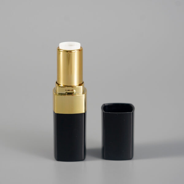 Square Shiny Black Empty Lipstick (2)