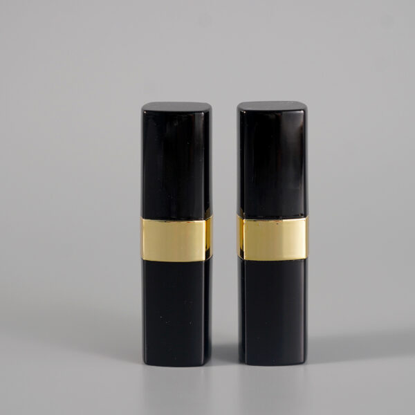 Square Shiny Black Empty Lipstick (3)