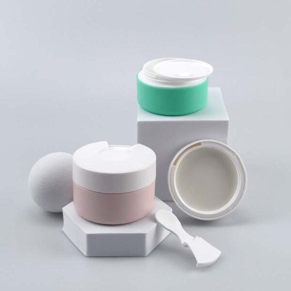 30g 50g Pp Cream Jar With Spoon (1)