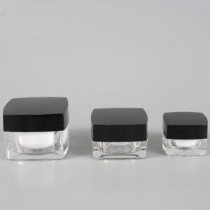 Black Square Cream Container (2)