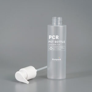 30% PCR Clear Pump Container Spray Bottle (3)
